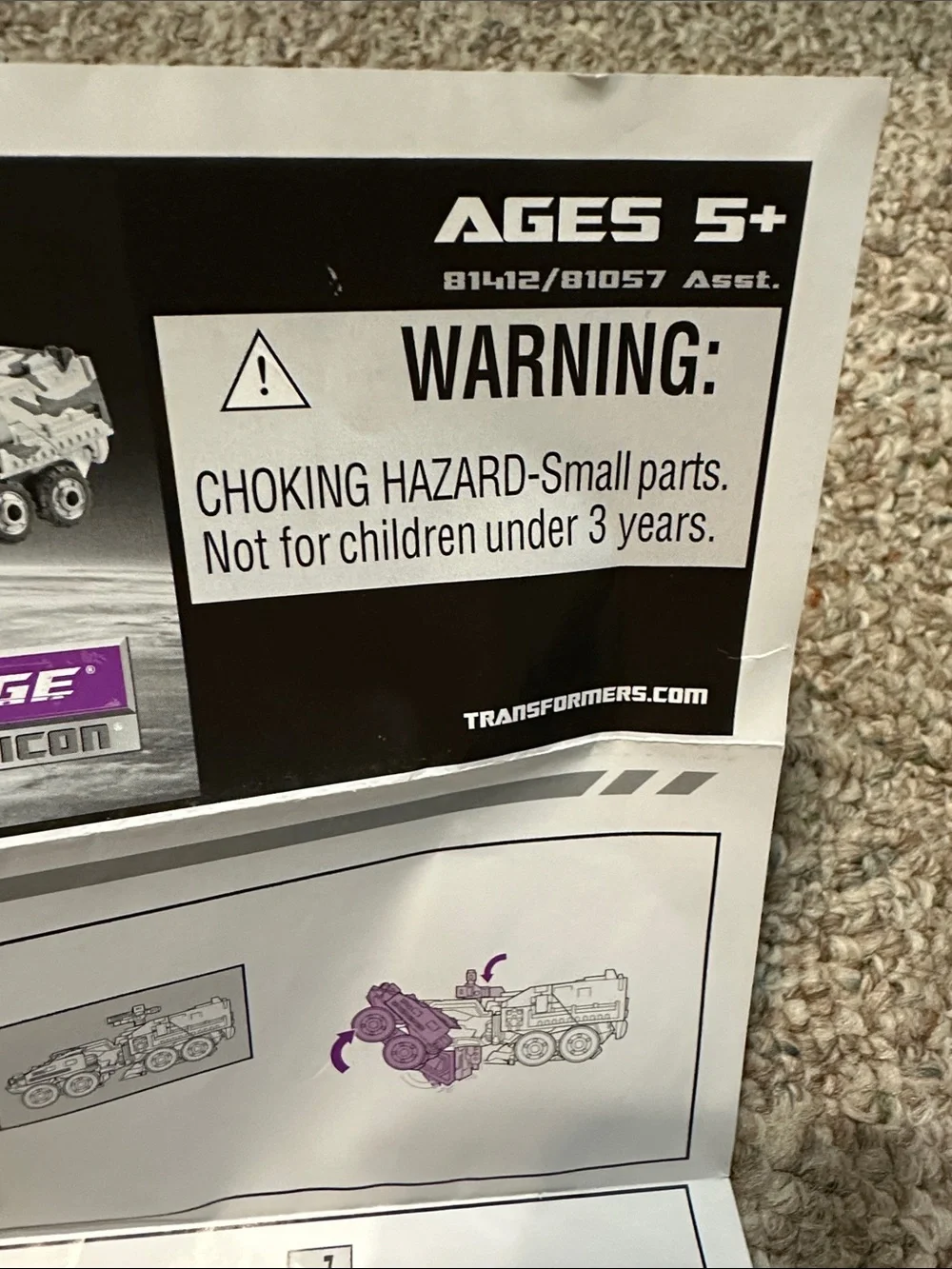 Hasbro decepticon wreckage